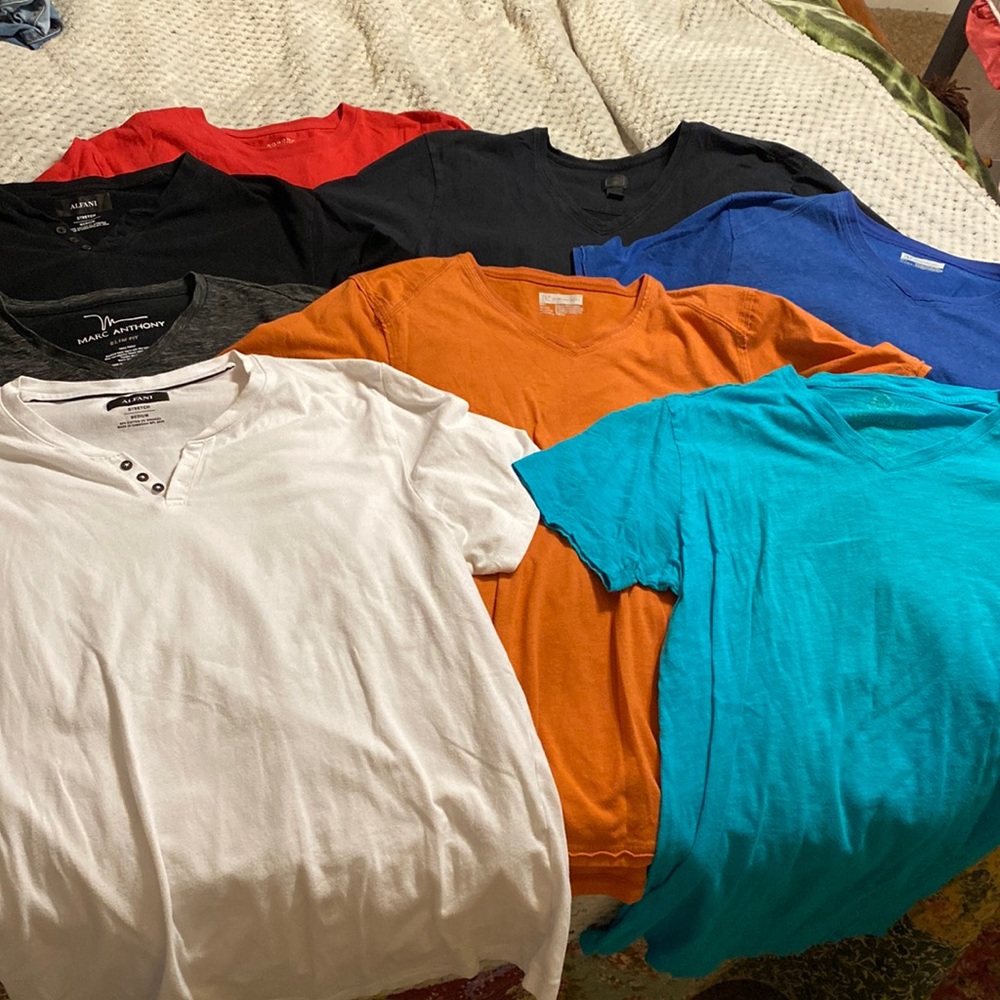 💙💙lot of 8💙💙 mens short sleeve t-shirts